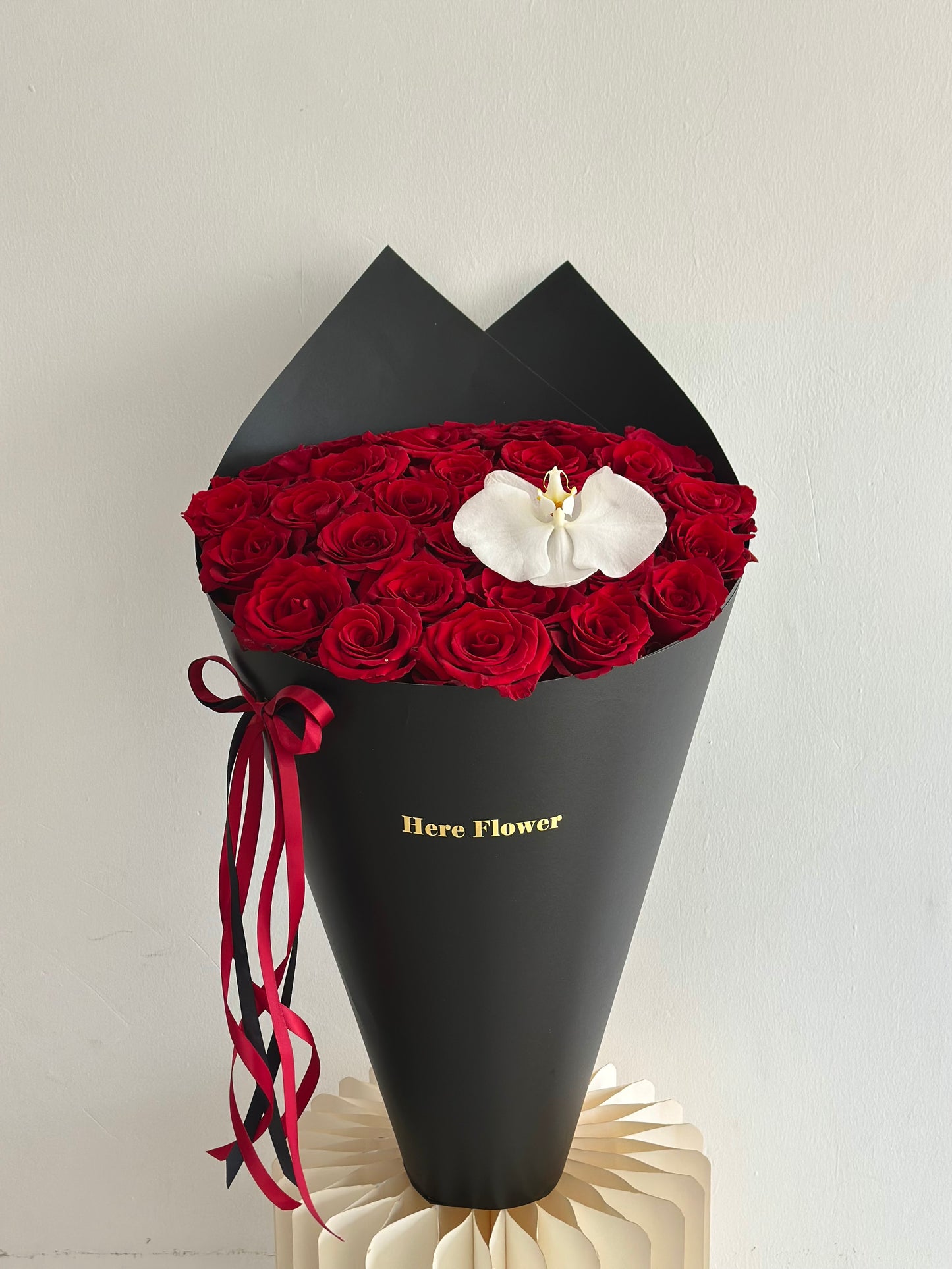 Royal Scarlet Rose Cone