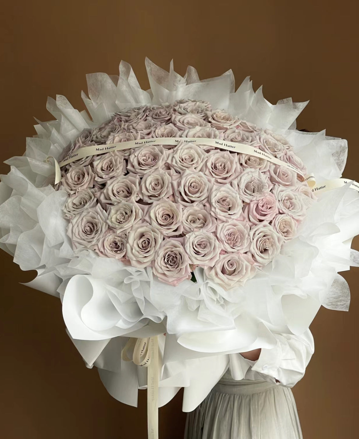 50 Menta Roeses Bouquet - Princess Style