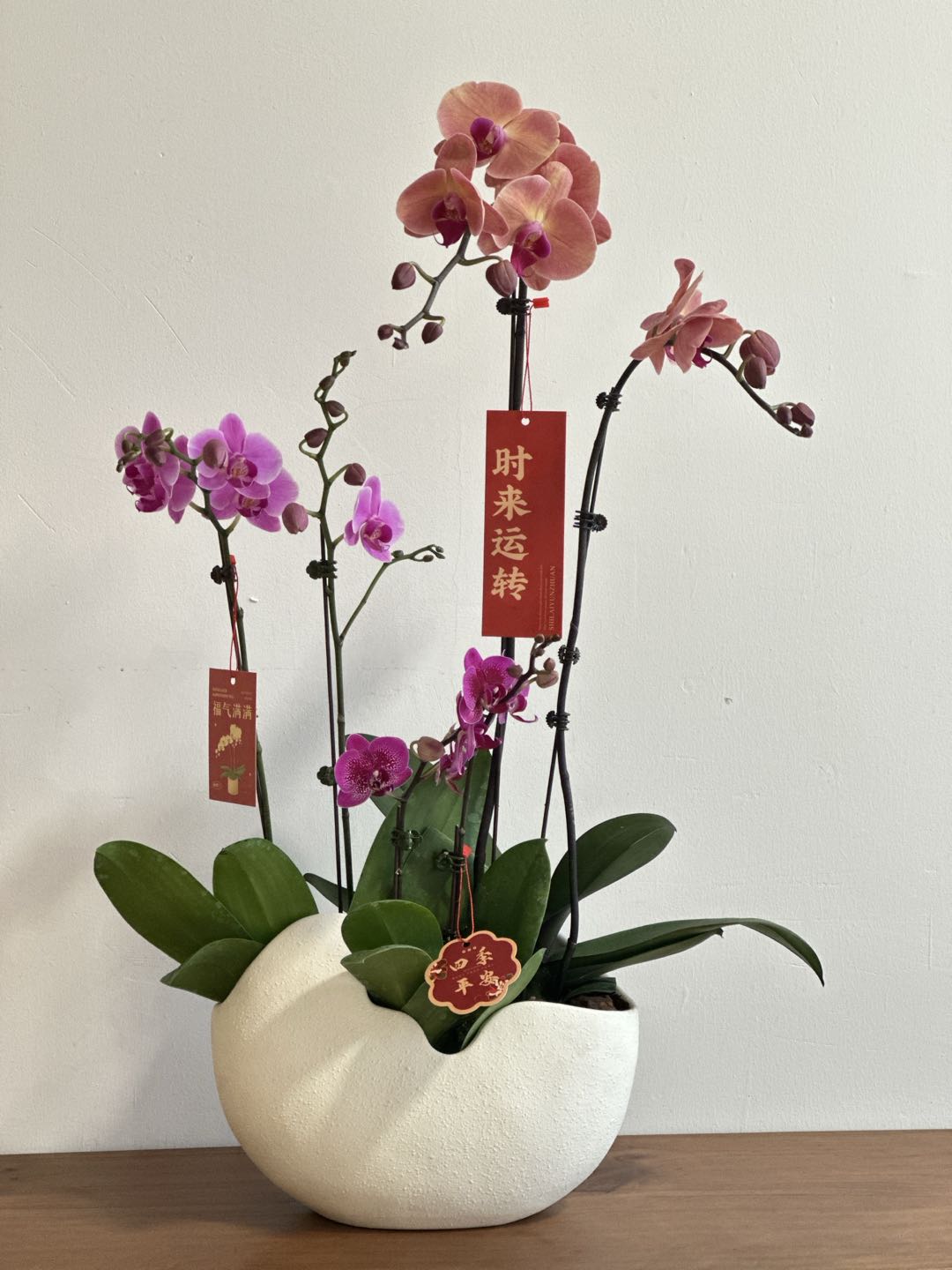 2025 Chinese New Year orchid arrangement Trend in Dubai
