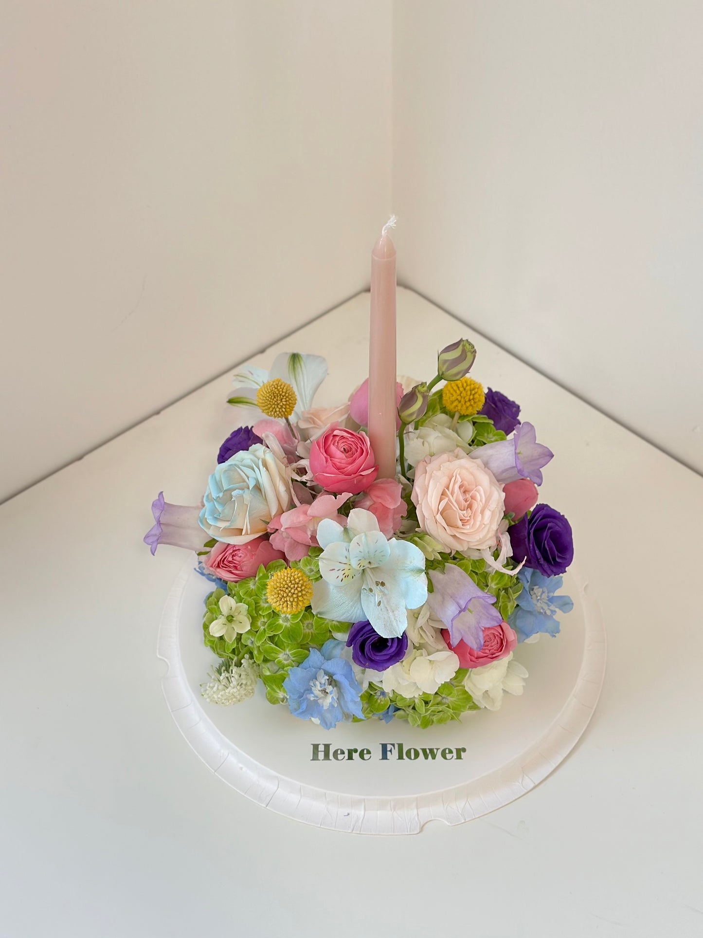 Pastel Floral Cake