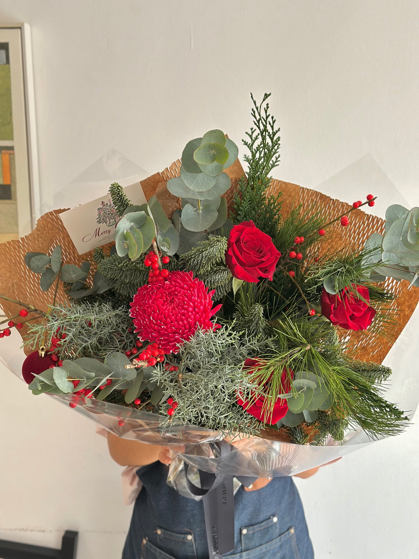 Winter Charm Red Bouquet