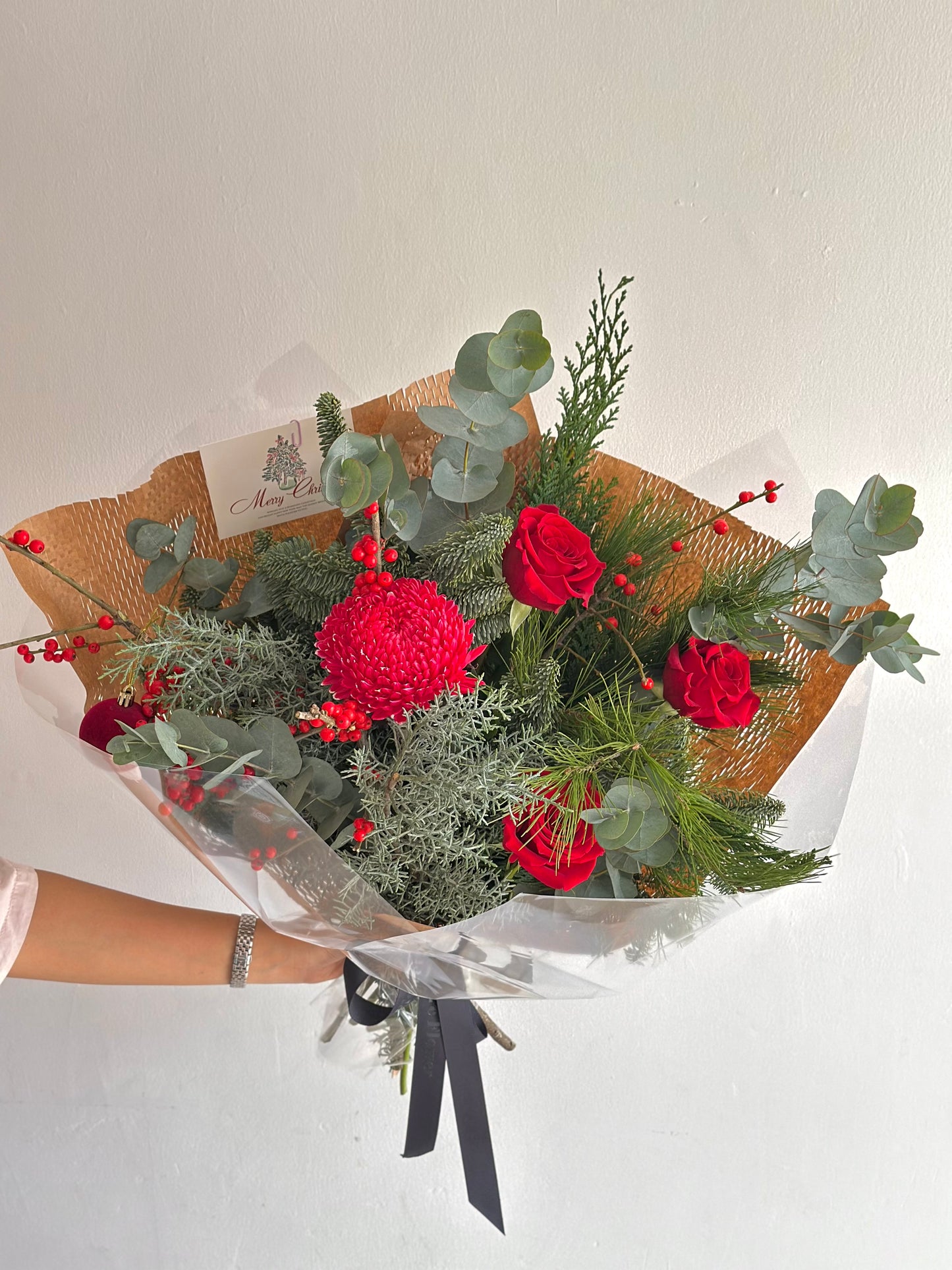 Winter Charm Red Bouquet