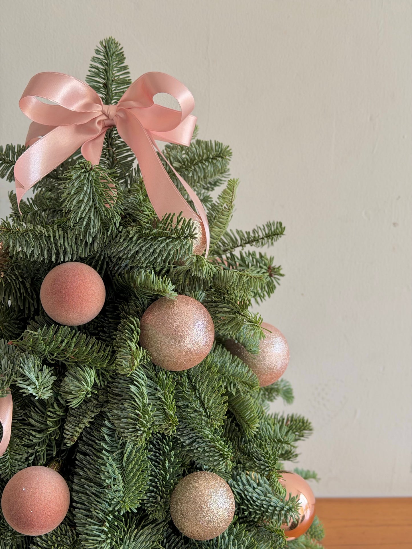 Blush Pink Christmas Tree