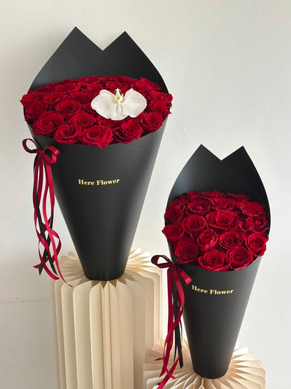 Royal Scarlet Rose Cone